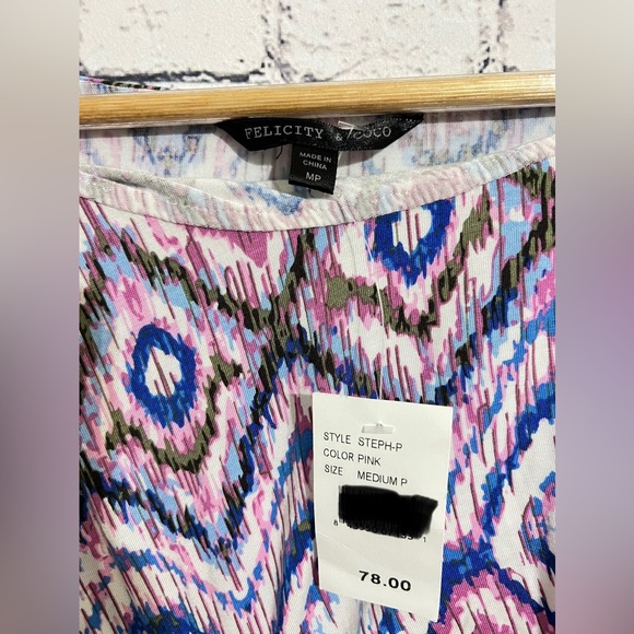 π Felicity & Coco Print Ruffled Popover Maxi Dress - Picture 5 of 5